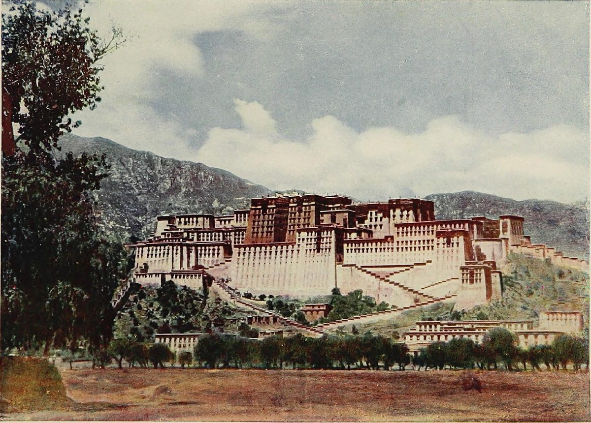 The Potala Palace in Lhasa, Tibet