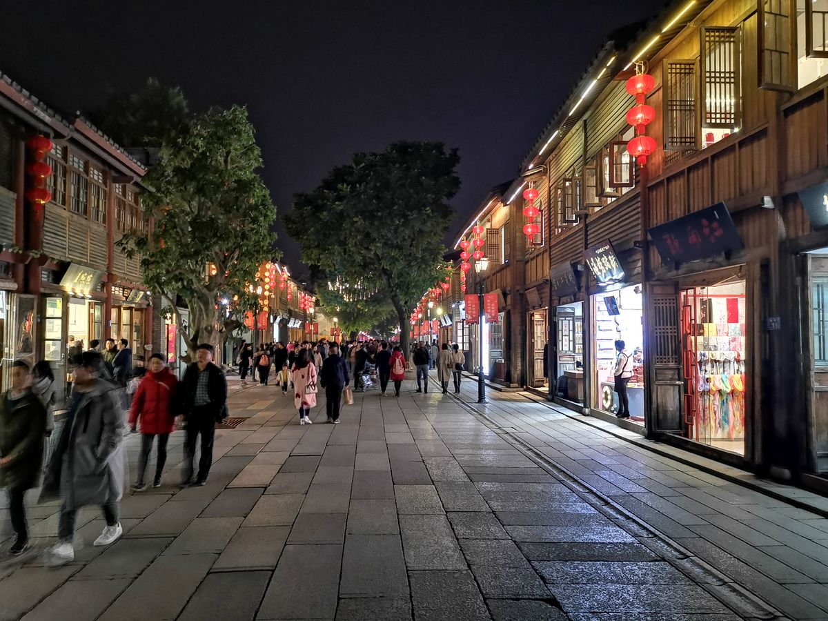 The main street of the Three Lanes and Seven Alleys, Fuzhou