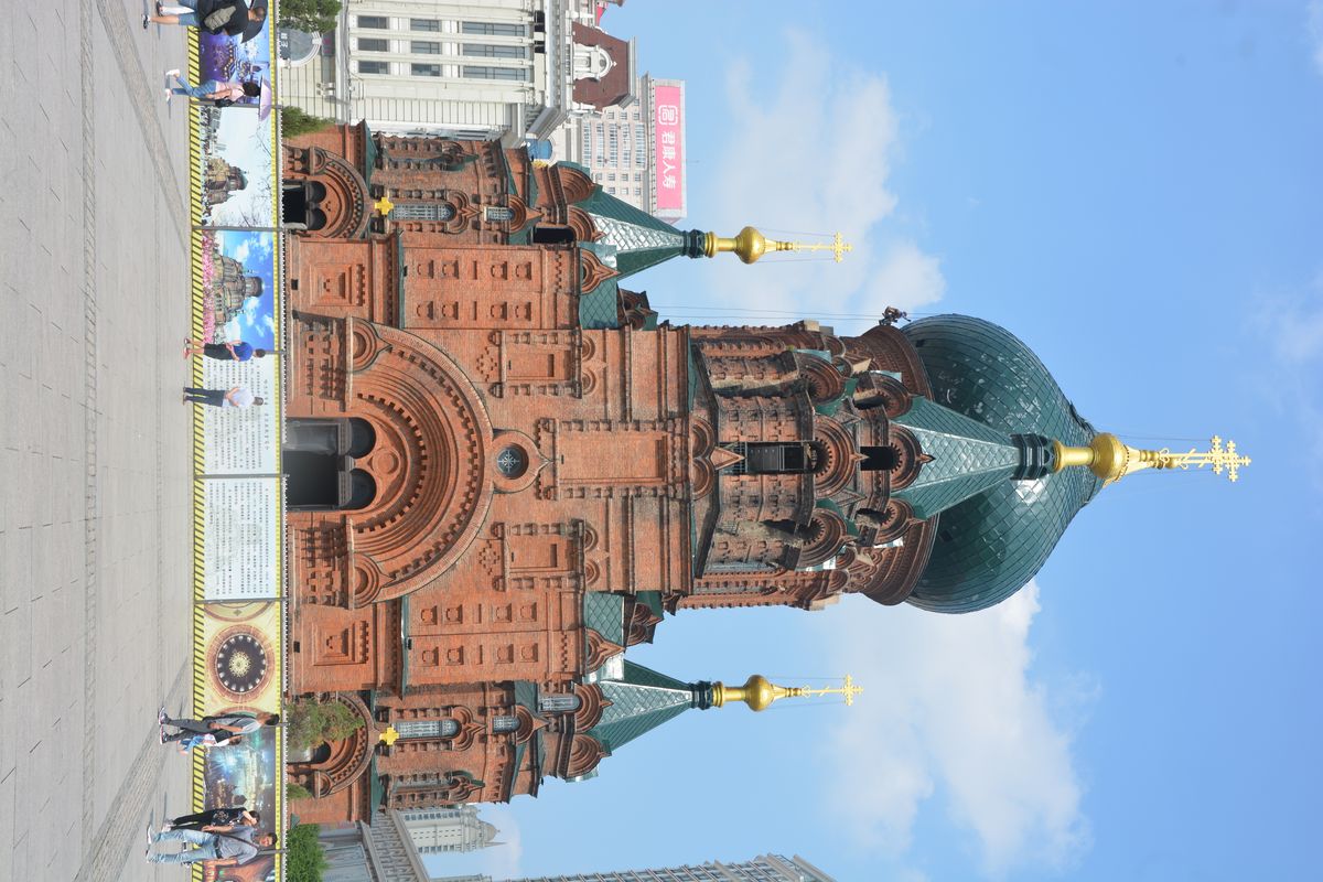 File:201907 Saint Sophia Cathedral, Harbin under renovation.jpg