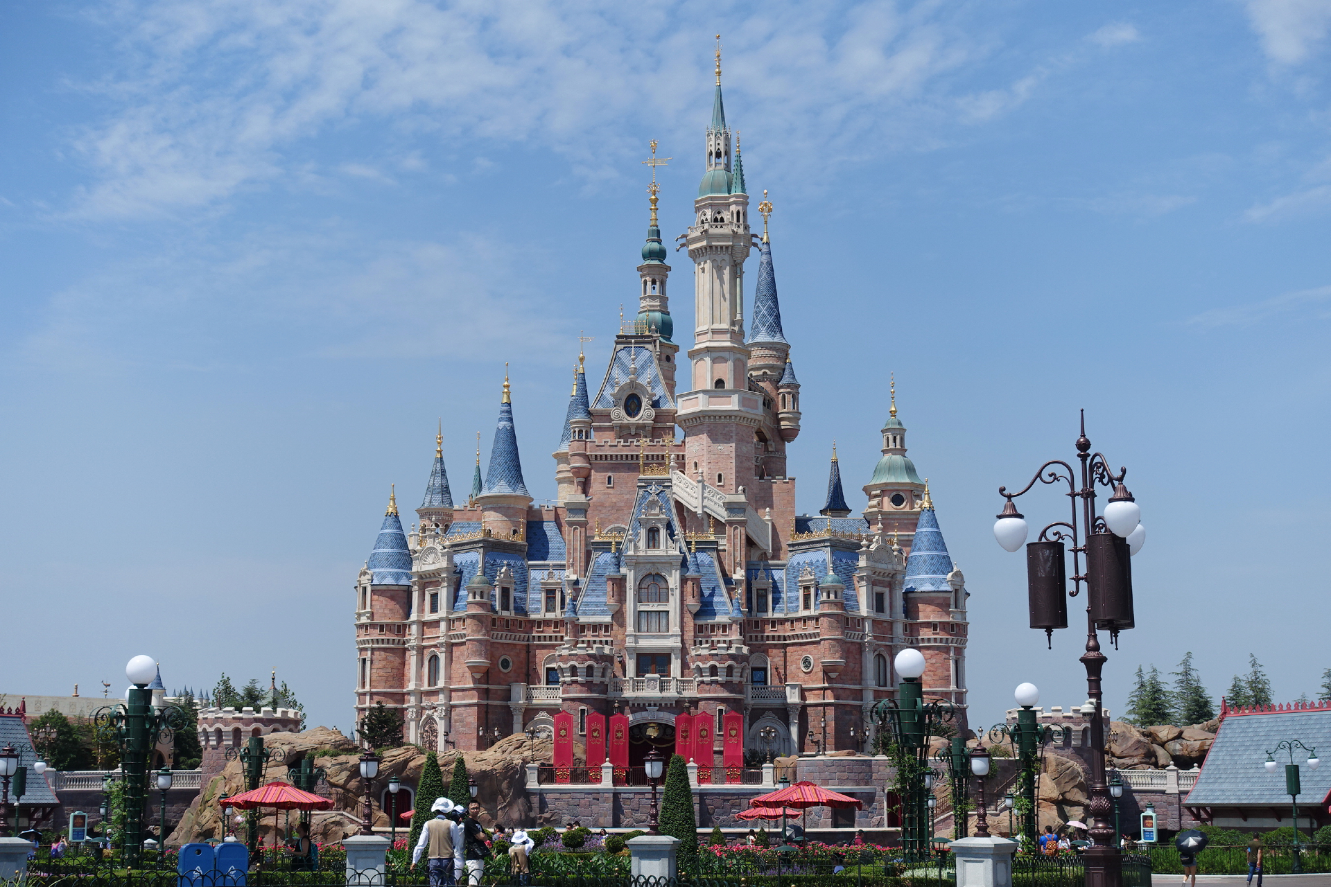 The Enchanted Storybook Castle of Shanghai Disneyland