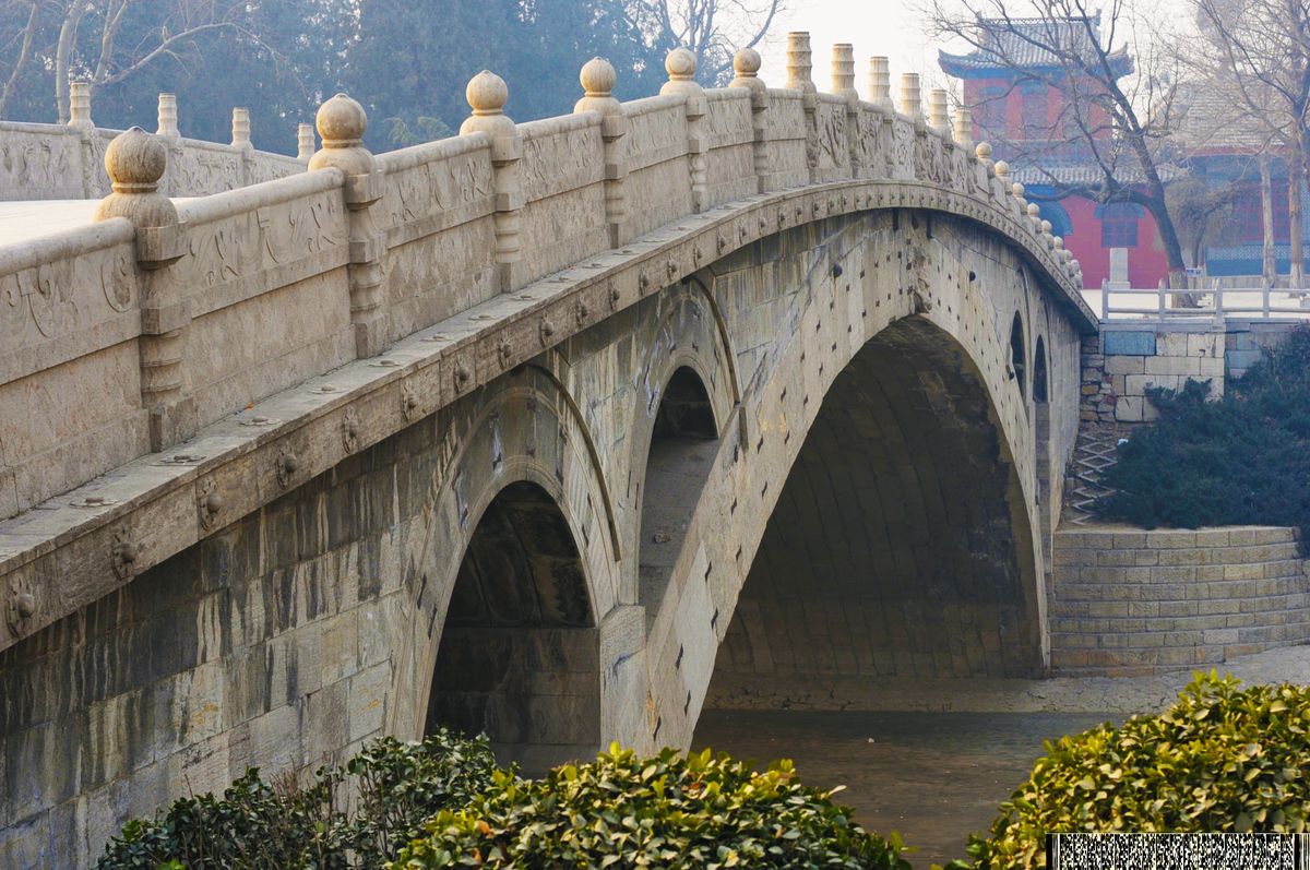 The Zhaozhou (Anji) Bridge, the world’s oldest open-spandrel stone arch bridge