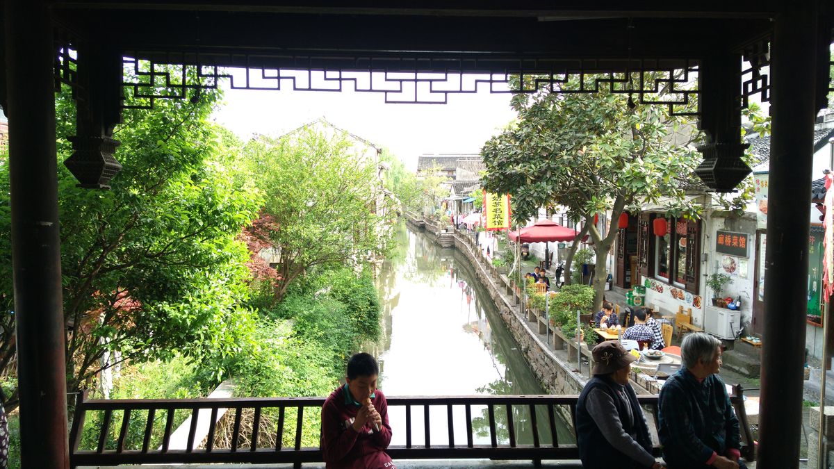 File:A gallery bridge in Pingjiang Road, Gusu, Suzhou, Jiangsu, China, 215000.jpg