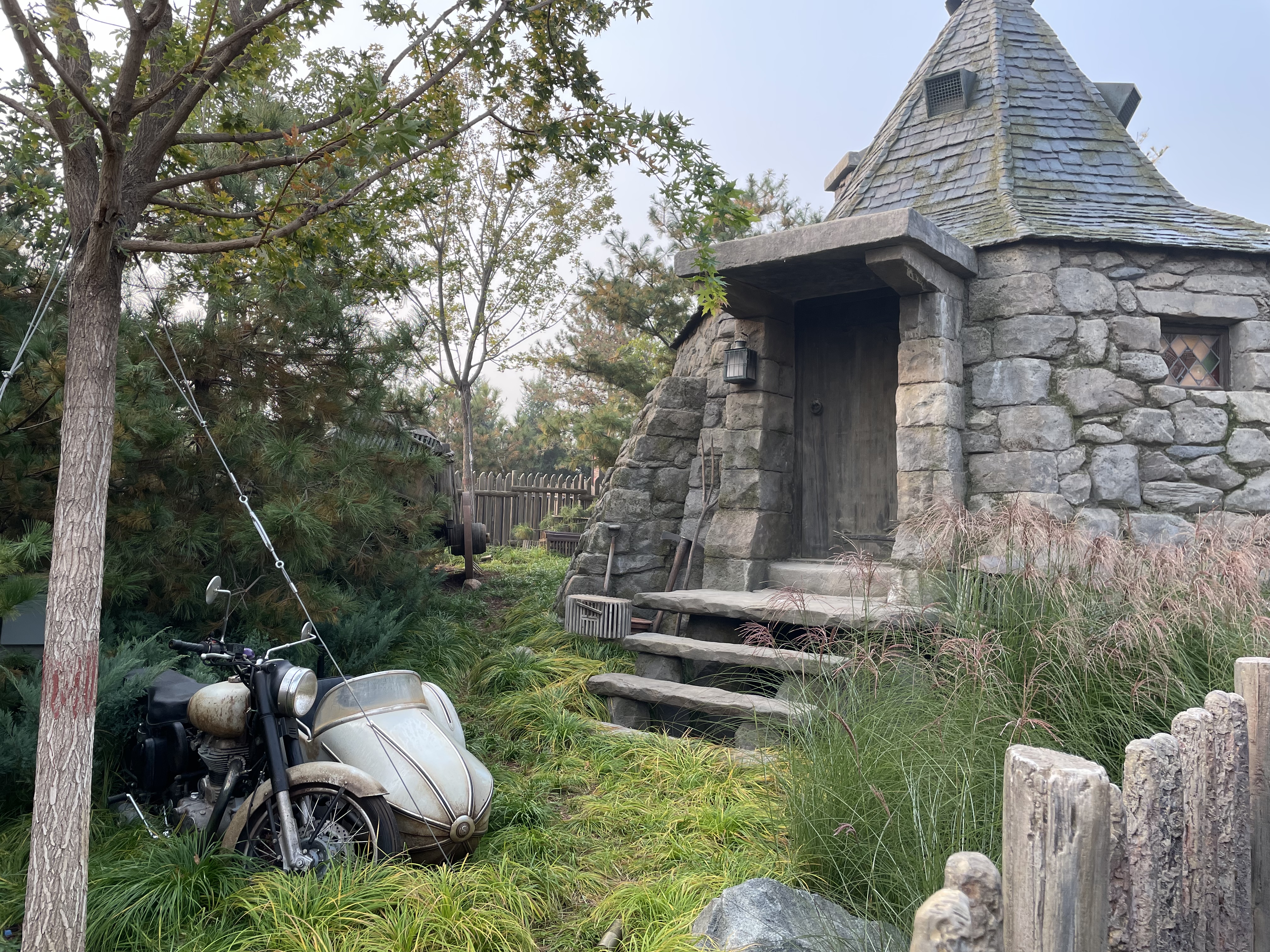 Hogsmeade village in the Wizarding World of Harry Potter at Universal Beijing Resort